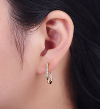 Load image into Gallery viewer, Emmy Cz Hoops
