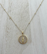 Mary Lady Cz Necklace