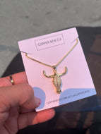 Ryder Bull Head Necklace