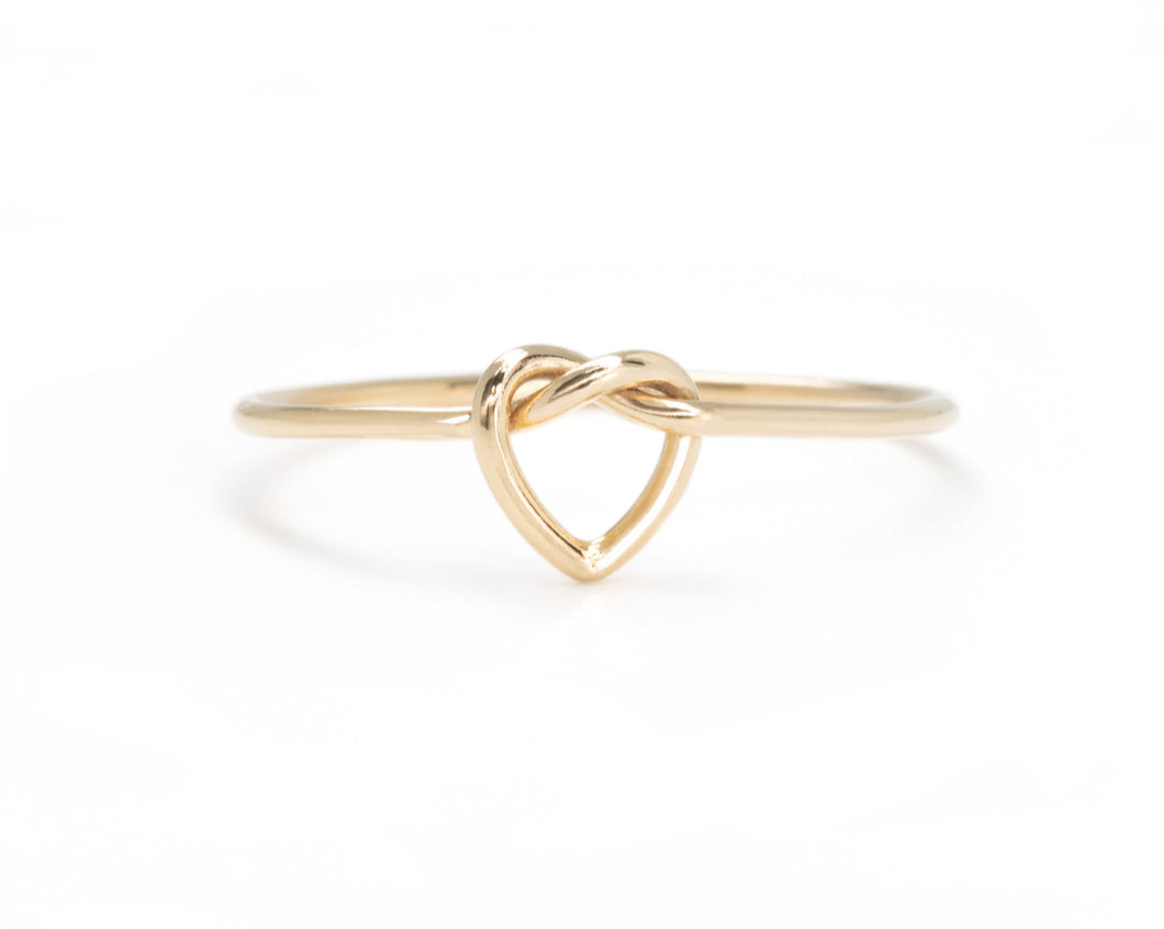 Heart Knot Ring