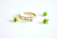 Load image into Gallery viewer, Tiny Solitaire Ring
