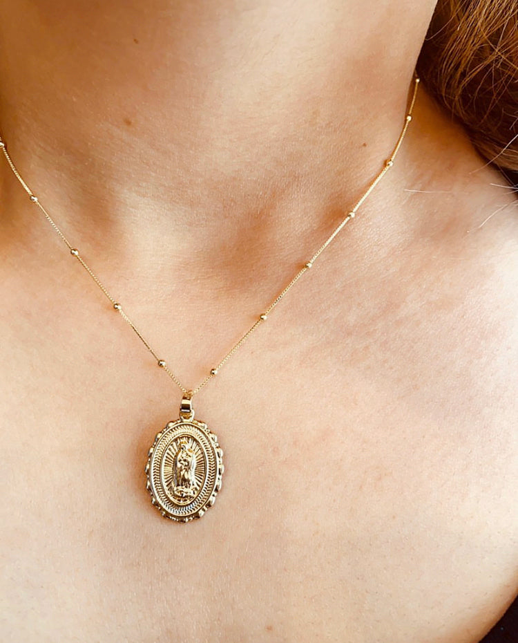 Virgin Mary Necklace