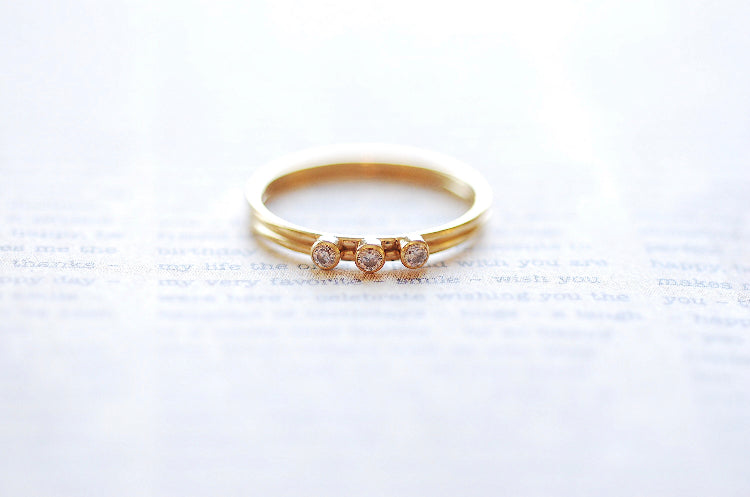 Trio Diamond Ring