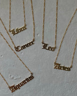 Zodiac Necklace